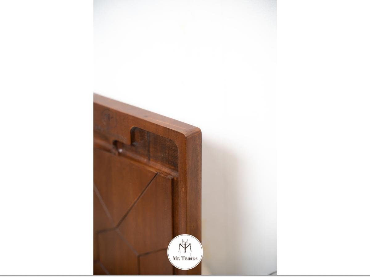 Octagon Mini Chopping Board Mahogany