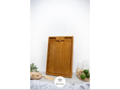 Star Mini Chopping Board Light Teak