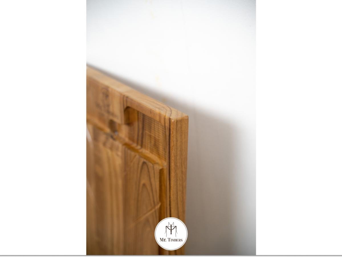 Star Small Chopping Board Light Teak
