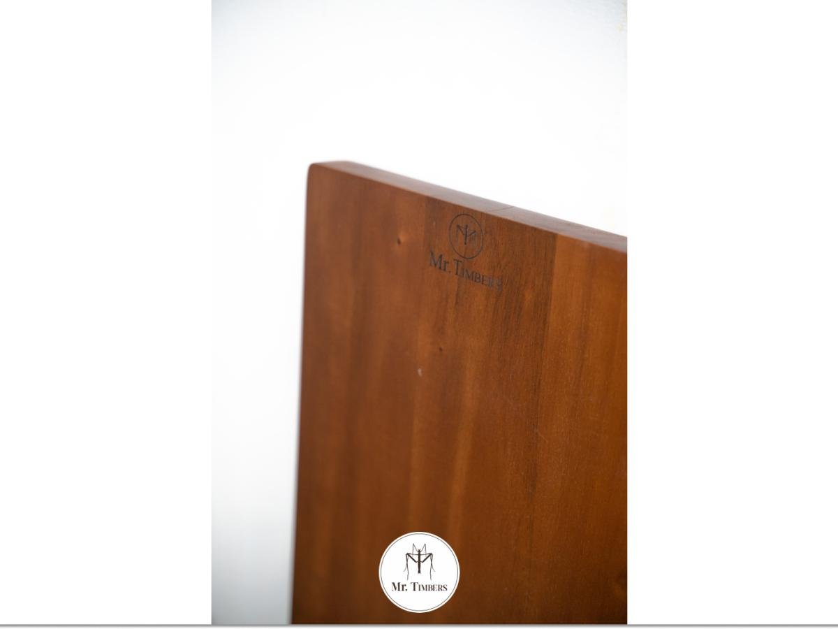 Waves Mini Chopping Board Mahogany v1