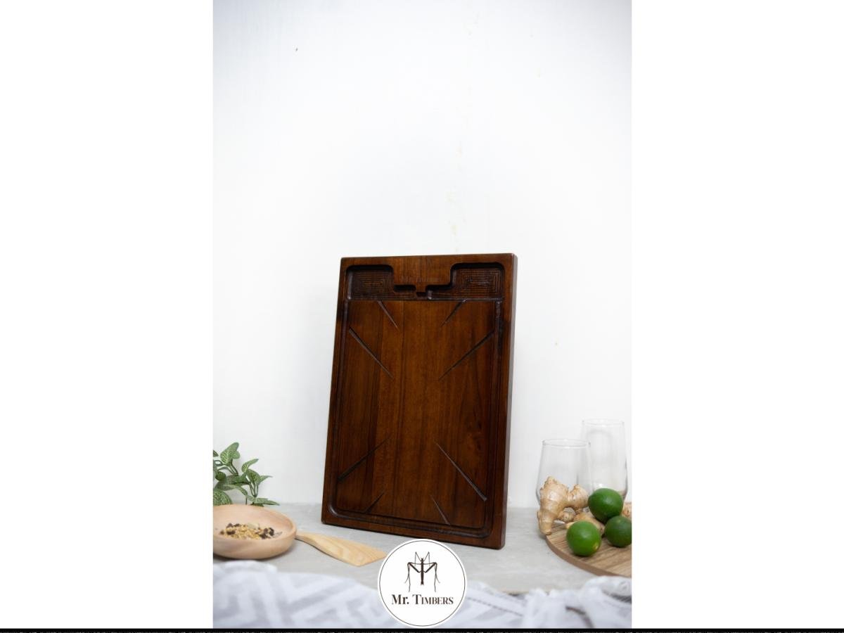  Star Mini  Chopping Boards  Dark Teak