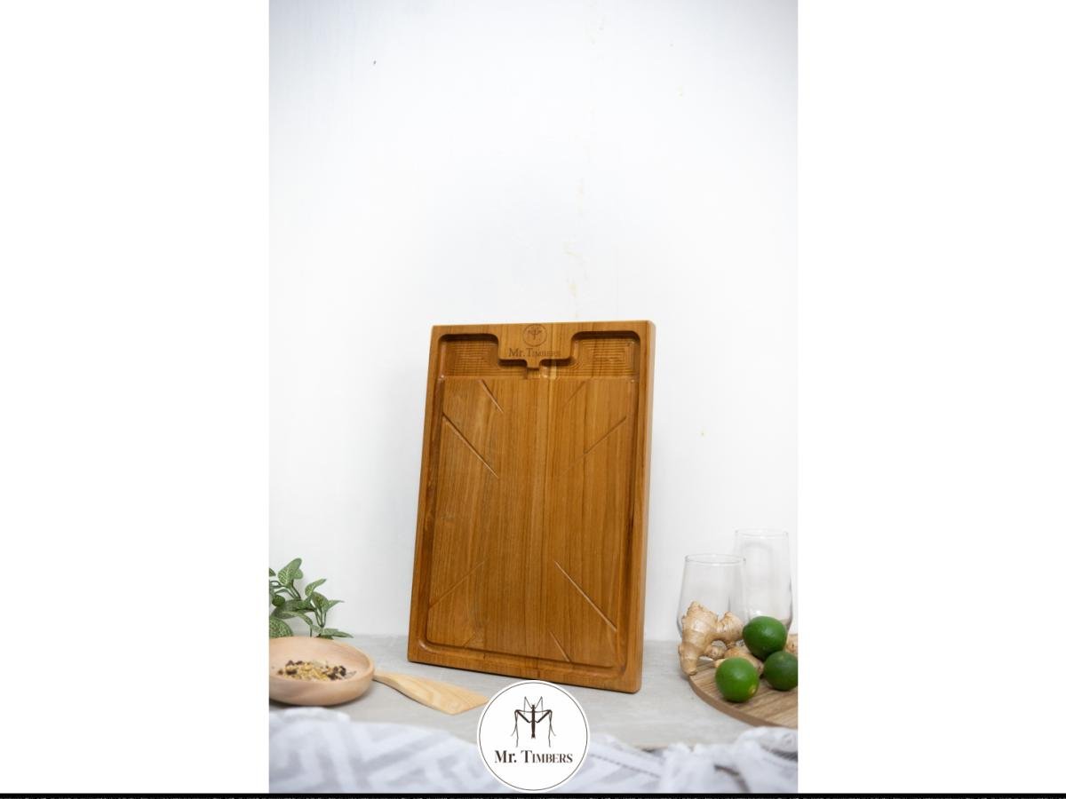  Star Mini  Chopping Boards  Light Teak