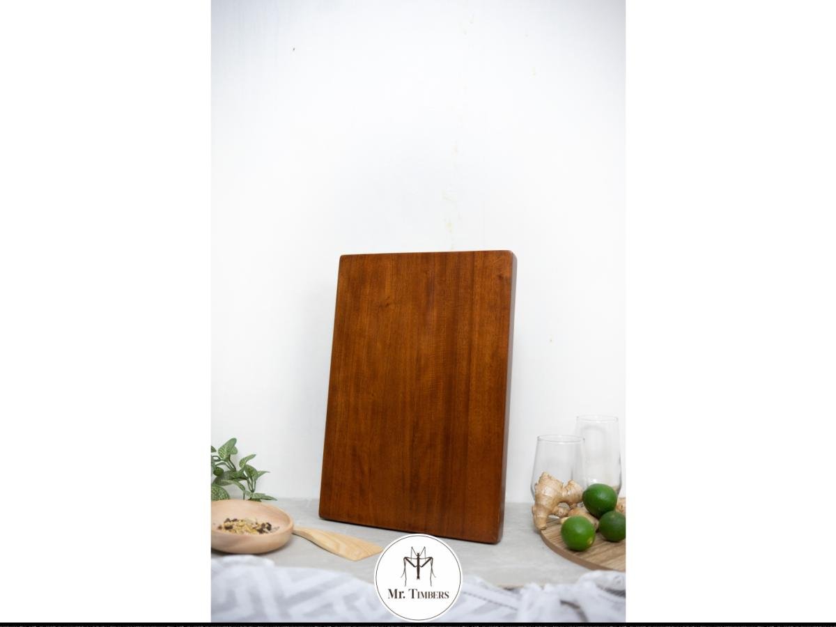  Octagon Mini  Chopping Boards  Mahogany