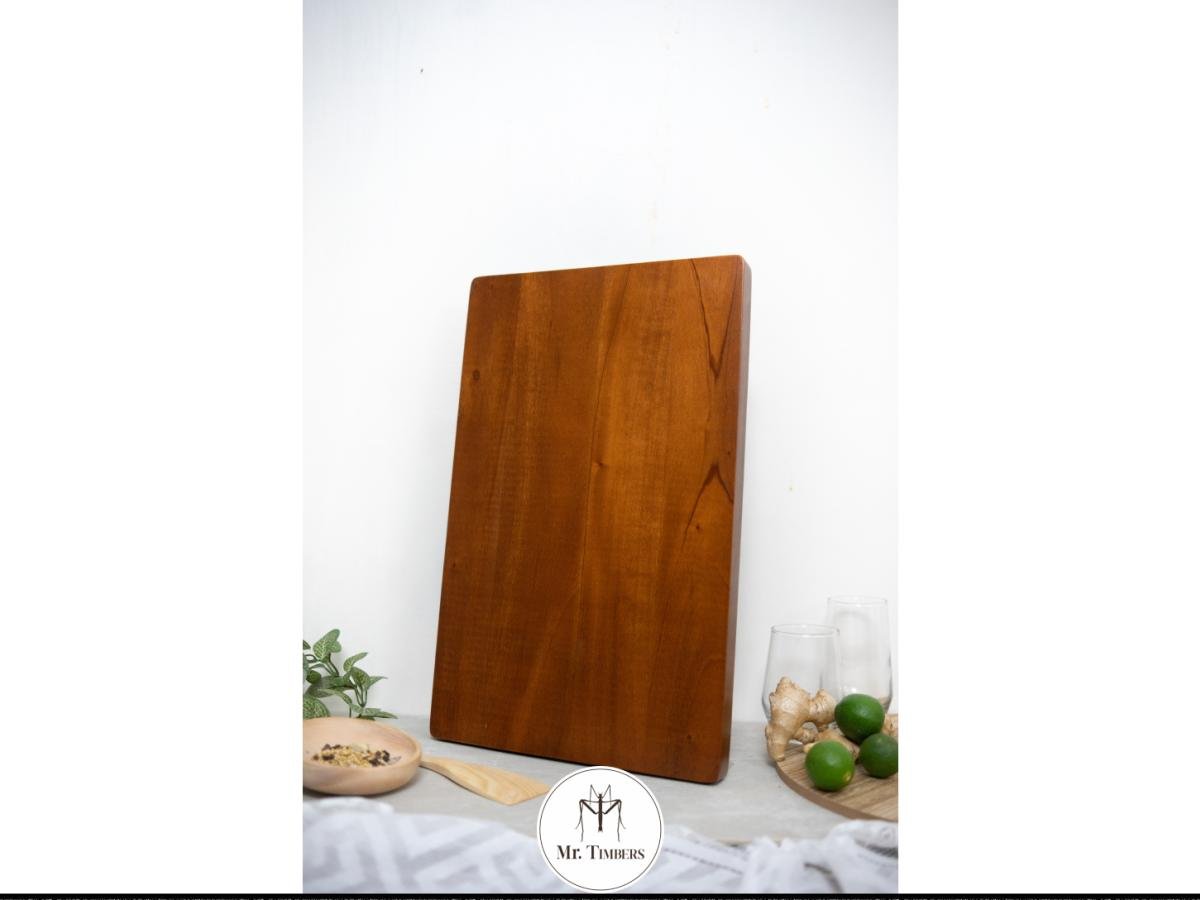  Octagon Small  Chopping Boards  Mahogany