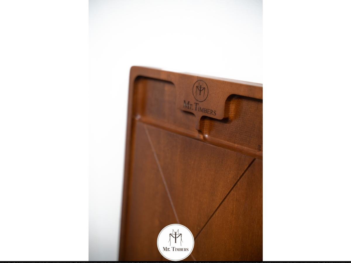  Octagon Small  Chopping Boards  Mahogany