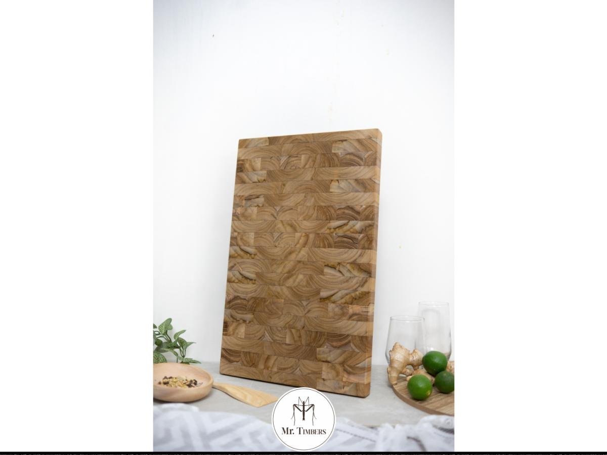  Chess Board  Small Teak  Chopping Boards