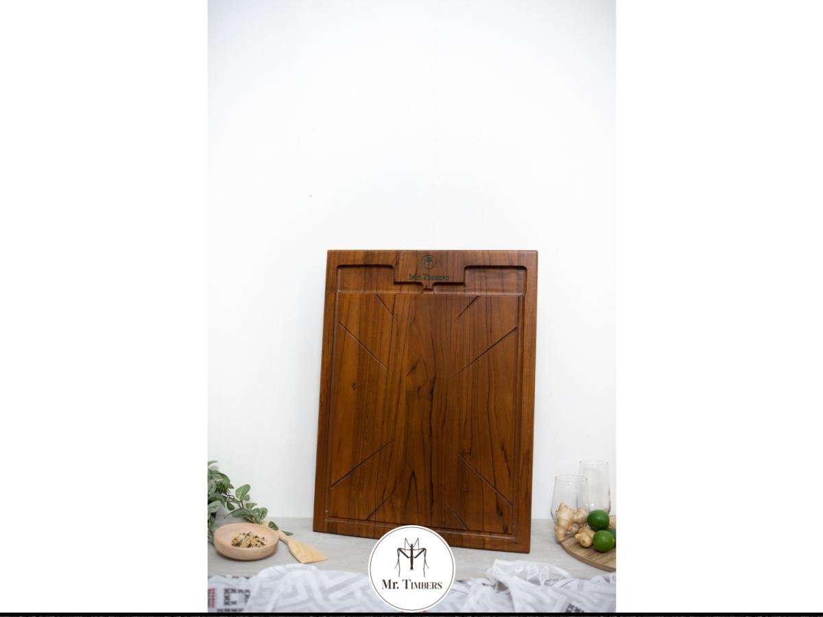  Star Medium  Chopping Boards  Dark Teak